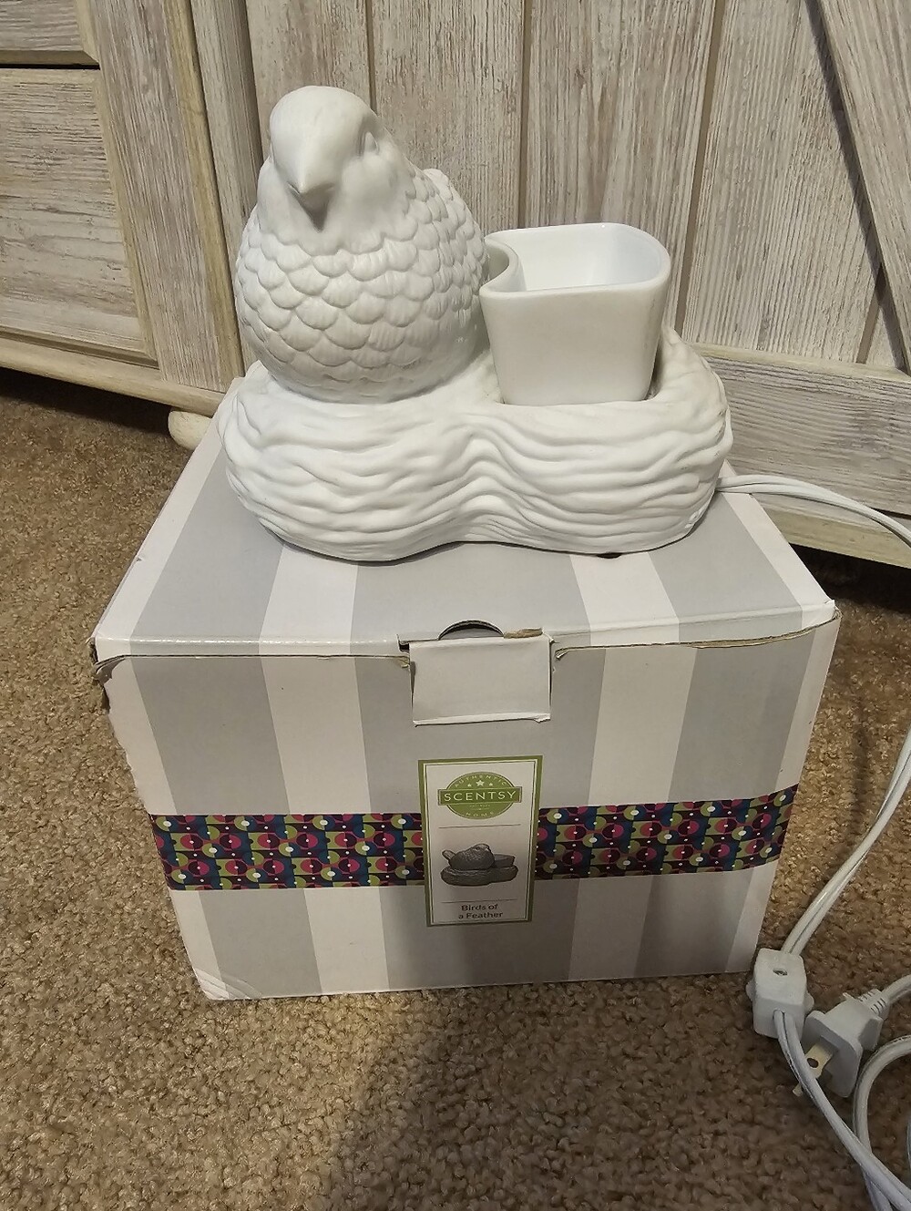 Birds Of A Feather SCENTSY BURNER NEVER USED
